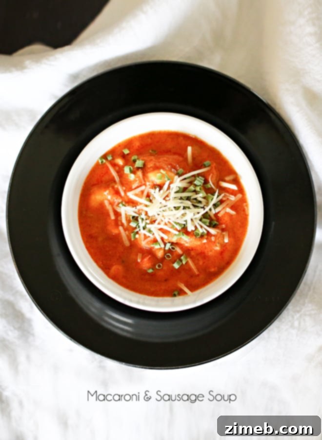 Easy Stuffed Chicken Breast for Family Dinners 10 Hearty Macaroni & Sausage Soup