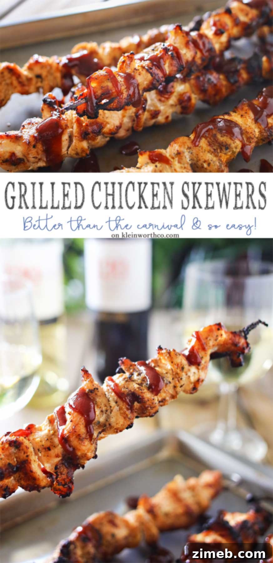 Sizzling Chicken Skewers 12 Grilled Chicken Skewers
