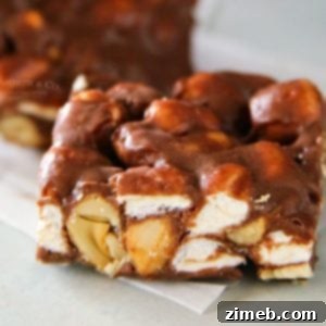 Effortless Slow Cooker Rocky Road Bars 5 Slow Cooker Rocky Road Bars recipe image