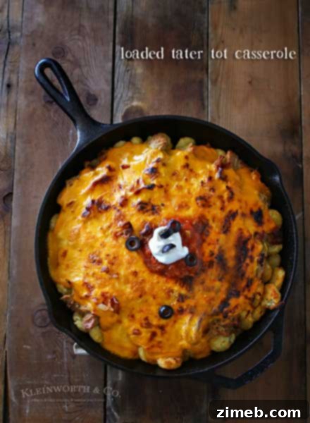 Thrive at Five Meal Plan for Week 21 7 Loaded Tater Tot Casserole - Ultimate Comfort Food