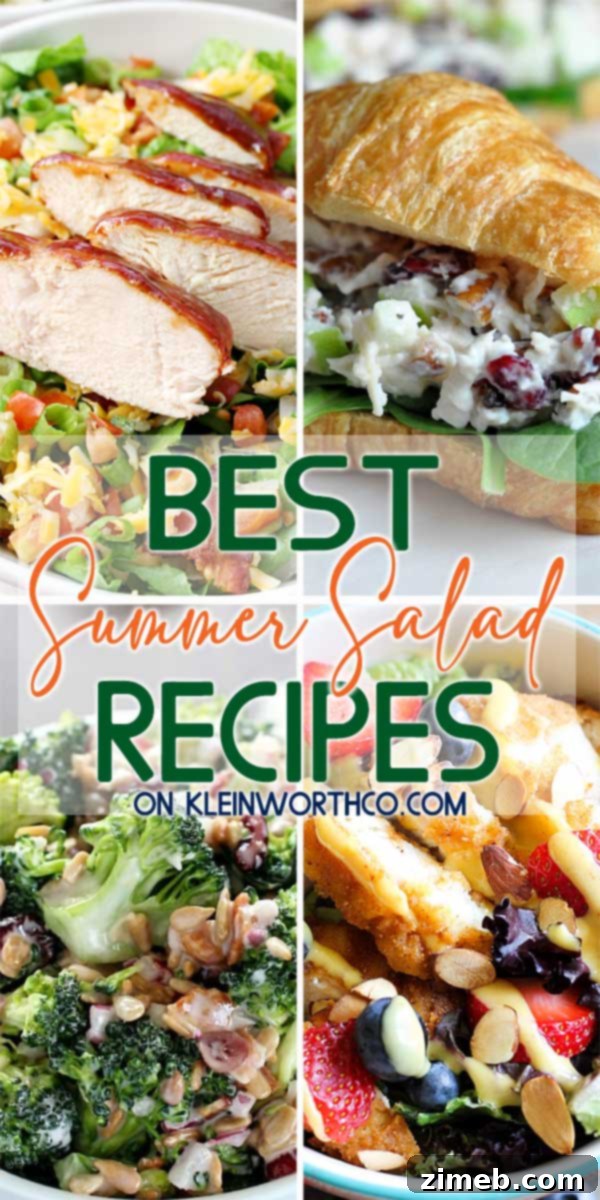Best Summer Salad Recipes - Collection of Delicious and Easy Salads for Parties