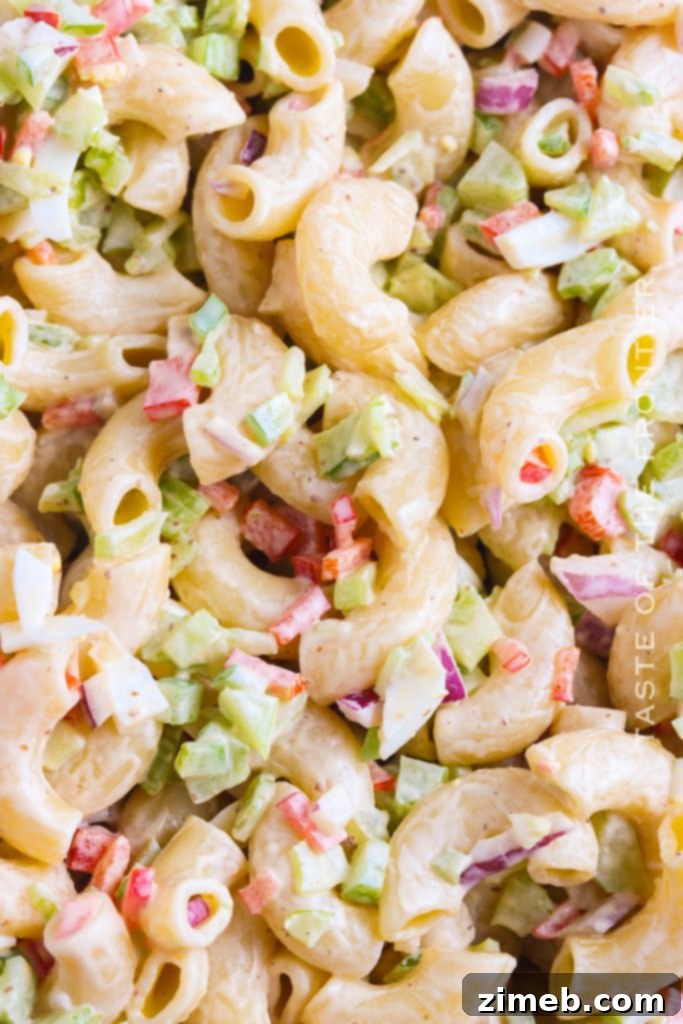 Macaroni Salad - A classic picnic side dish