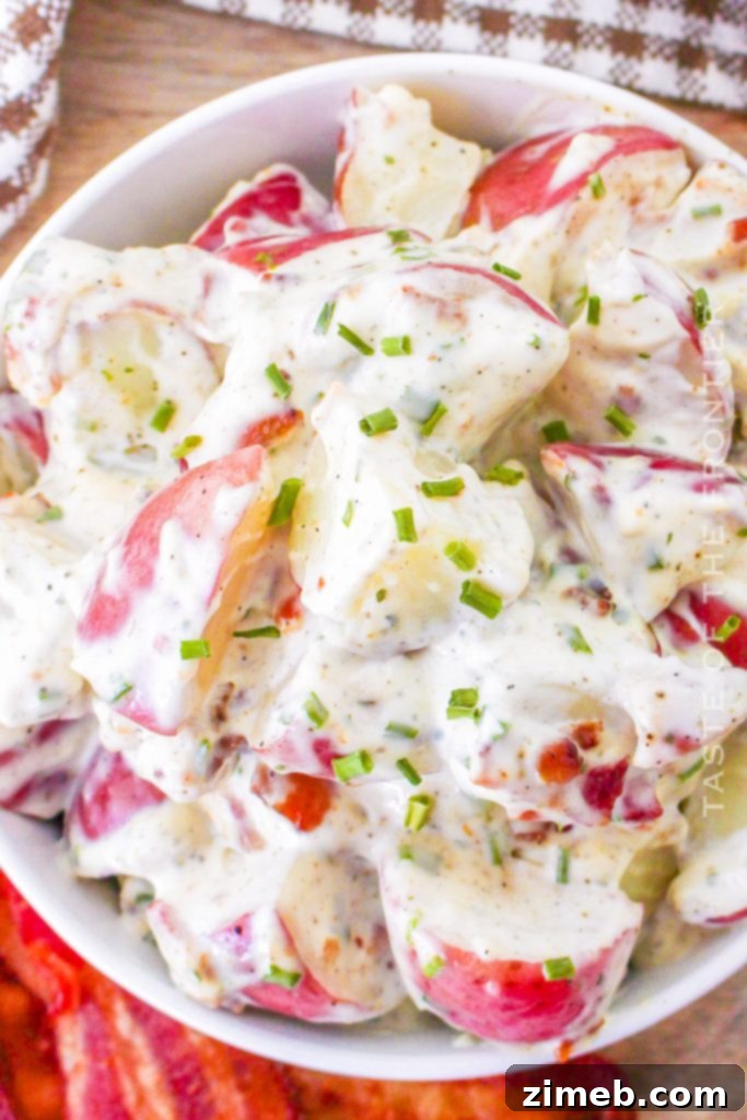 Bacon Ranch Potato Salad - The ultimate crowd-pleasing side