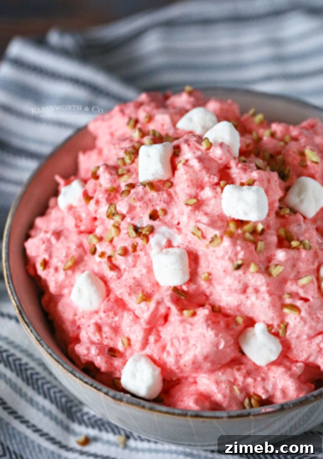 Strawberry Jello Salad - A classic, easy-to-make dessert salad