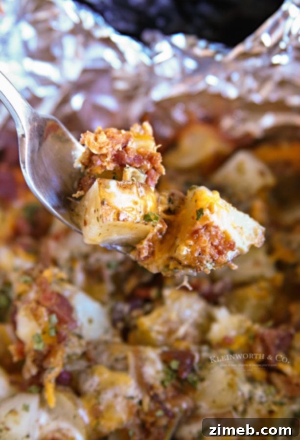 Recipe for Cheesy Bacon Ranch Potatoes