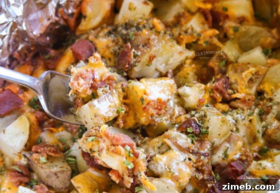 Cheesy Bacon Ranch Potatoes