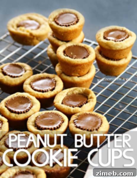 Snow-Kissed Red Velvet Cookies 7 Peanut Butter Cookie Cups - a great holiday cookie