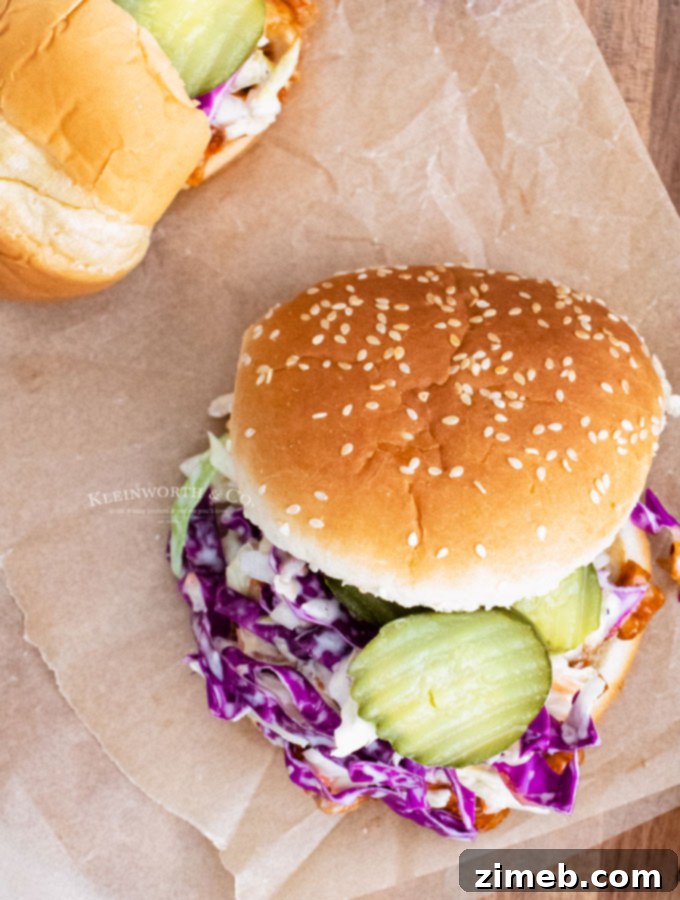 Instant Pot Pulled BBQ Chicken 7 bbq chicken sandwich
