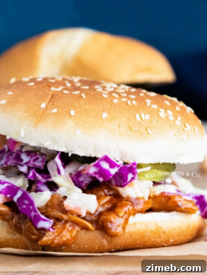 Instant Pot Pulled BBQ Chicken 9 Instant Pot BBQ Chicken recipe