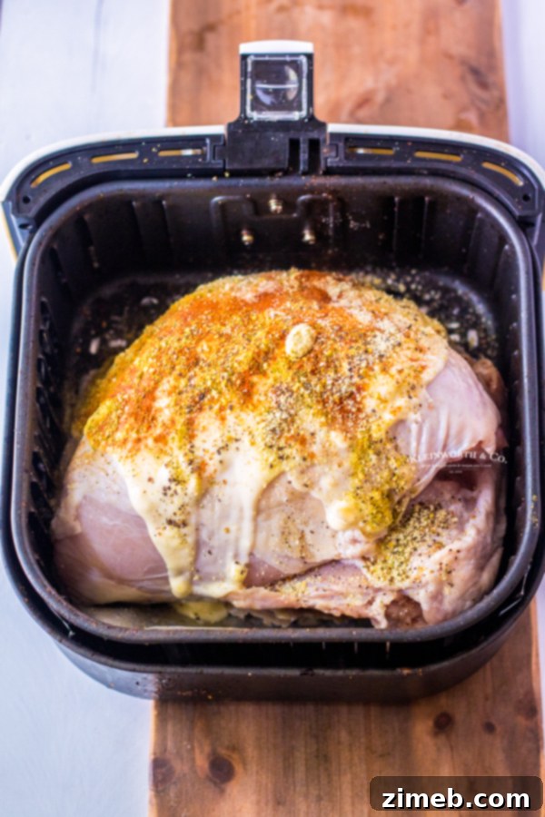 Perfect Air Fryer Turkey Breast 6 how to make Air Fryer Turkey Breast