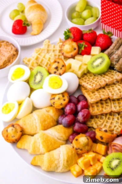 Festive Holiday Brunch Recipes 18 Breakfast Charcuterie Board