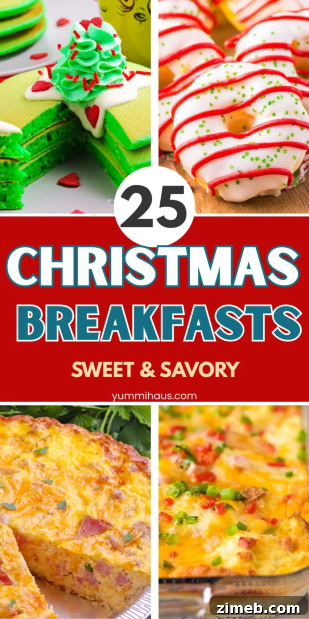 Festive Holiday Brunch Recipes 19 Sweet & Savory Christmas Breakfast Ideas