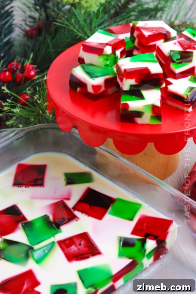 50 Festive Christmas Dessert Ideas to Sweeten Your Holiday Party 38 holiday Jell-O