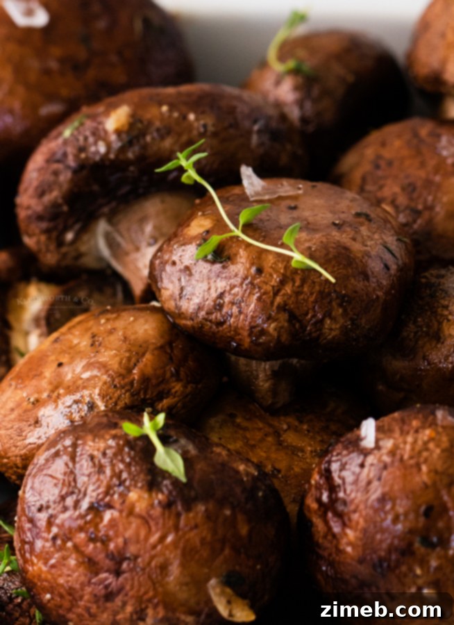 Fantastic Christmas Sides to Elevate Your Holiday Feast 12 Oven Roasted Mushrooms