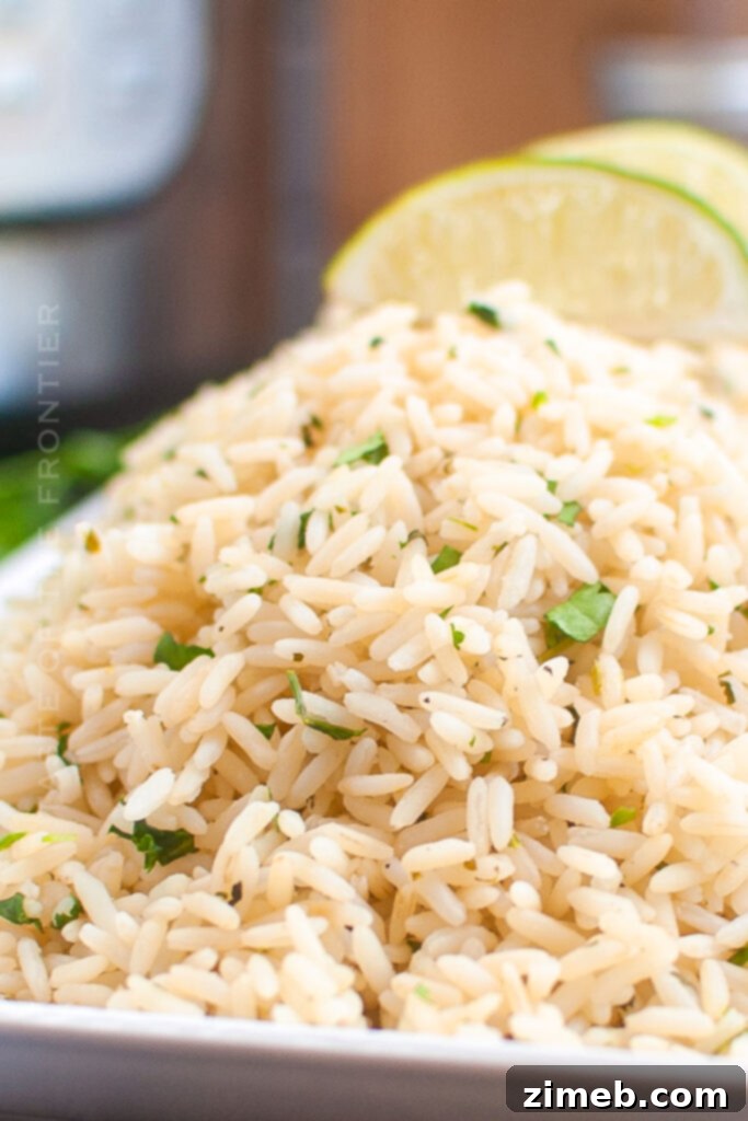 Fantastic Christmas Sides to Elevate Your Holiday Feast 23 Instant Pot Cilantro Lime Rice