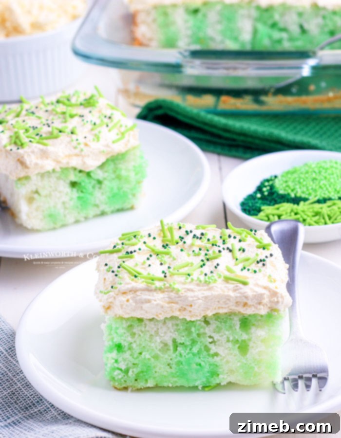 Lucky Bites: 15 Irresistible Green Treats for St. Patrick's Day 7 Spring Cake Recipe