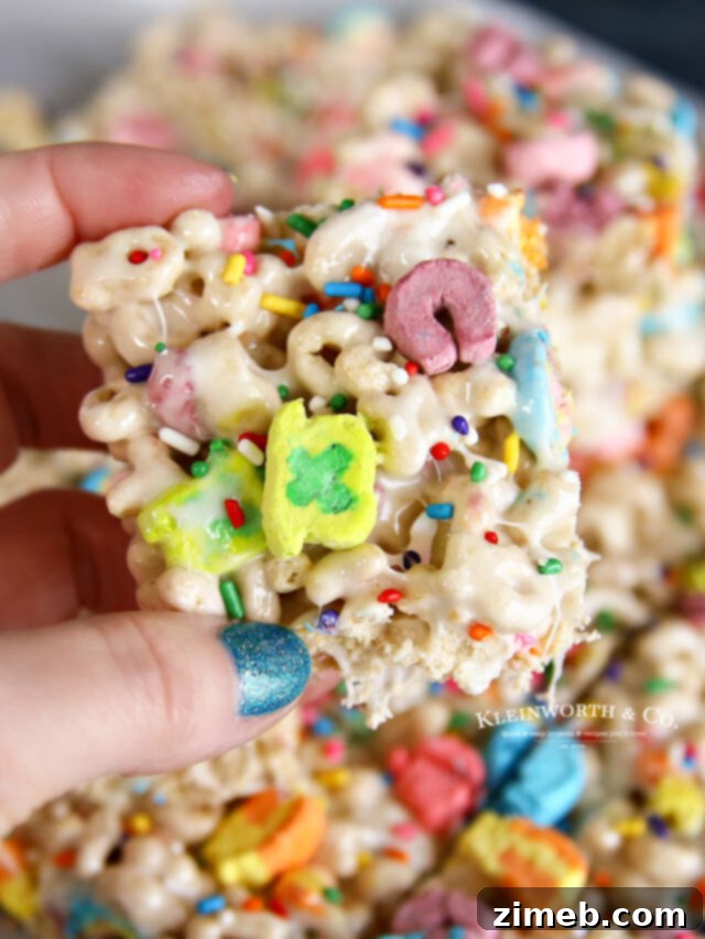 Lucky Bites: 15 Irresistible Green Treats for St. Patrick's Day 10 st patrick day rice krispie treats