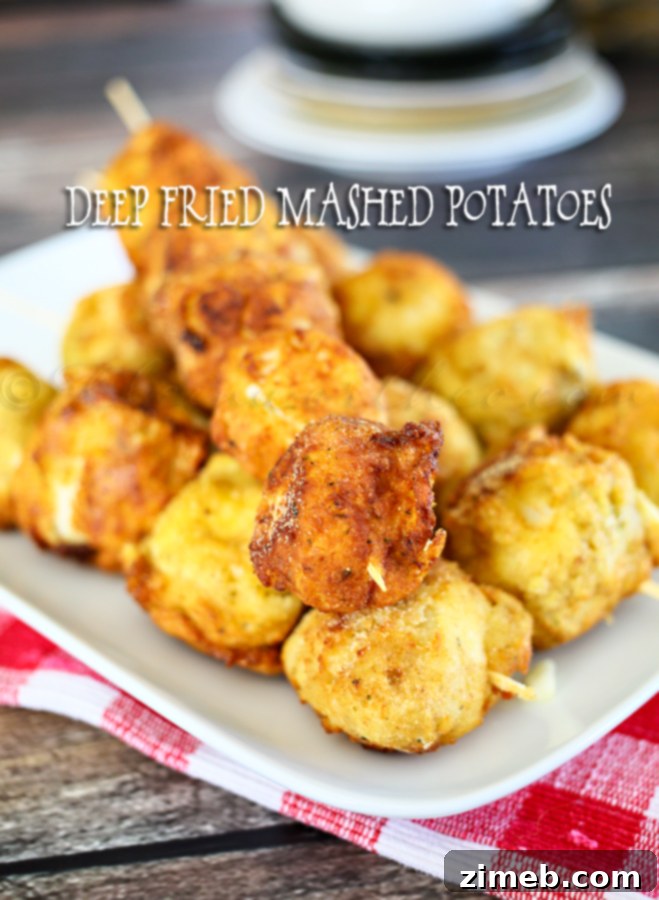Deep Fried Mashed Potatoes