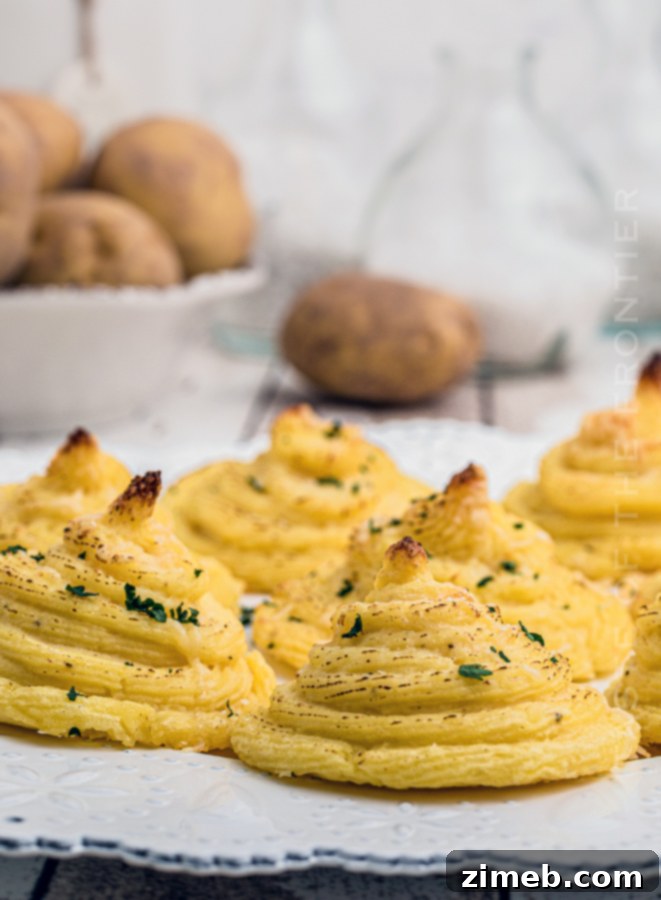 Duchess Potatoes Side Dish