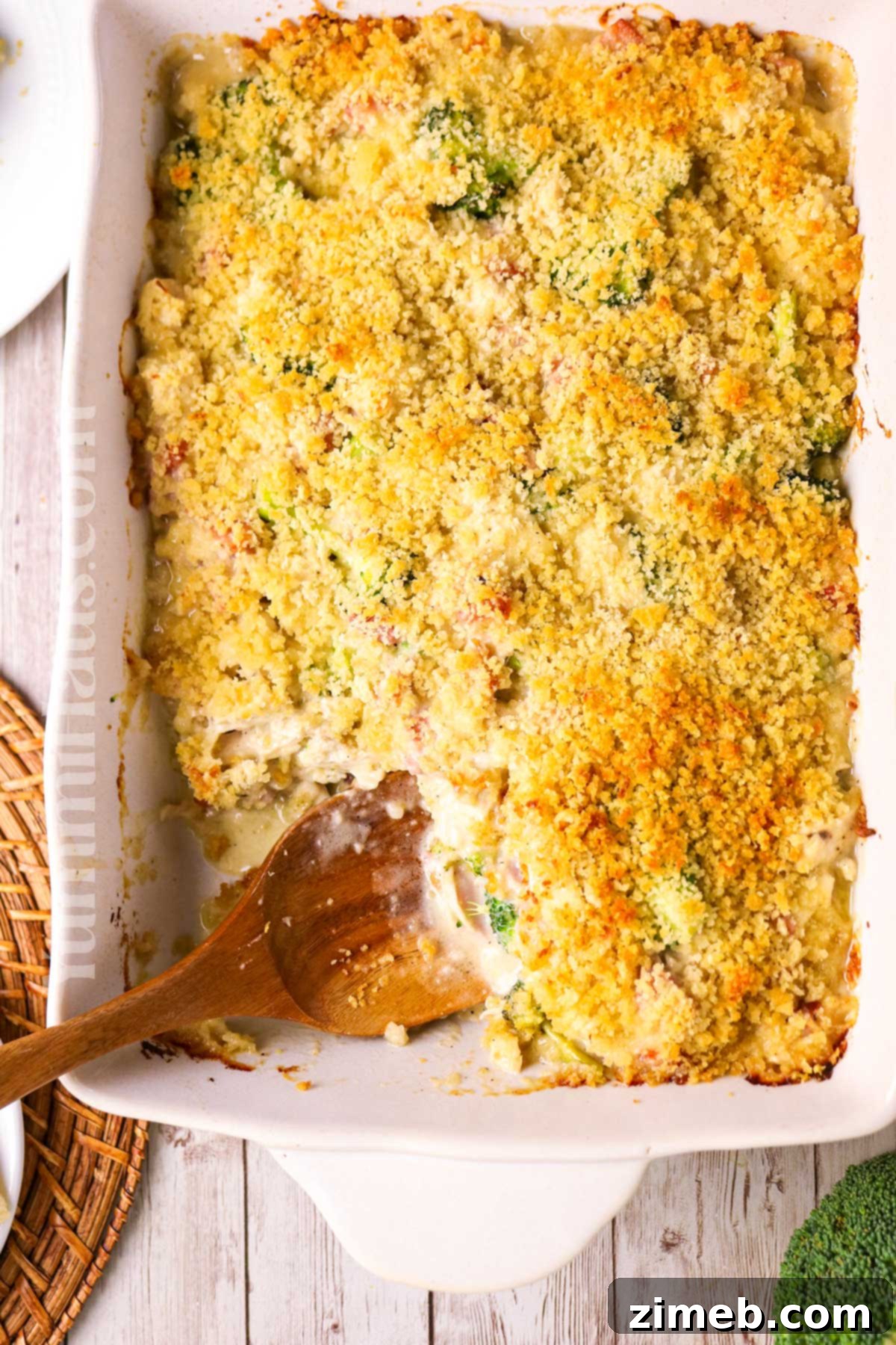 casserole dinner with chicken